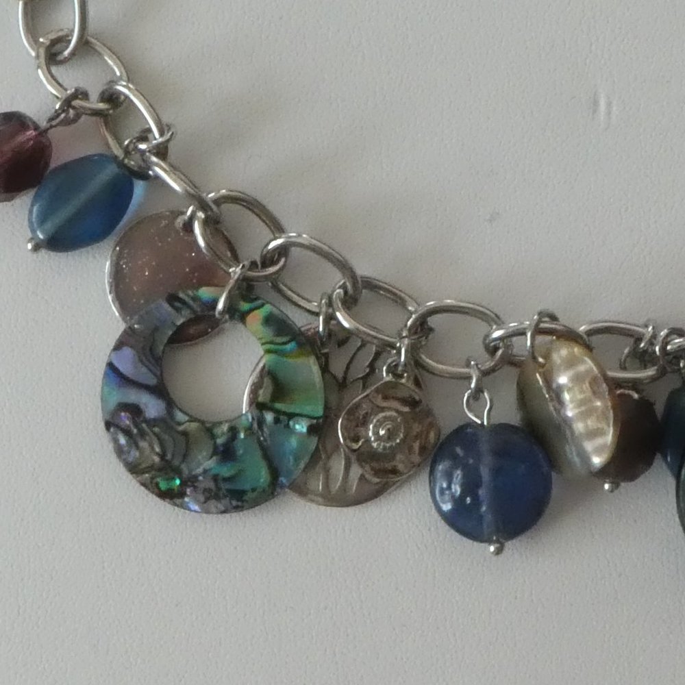 Lia Sophia - Genuine Abalone Adjustable Bracelet